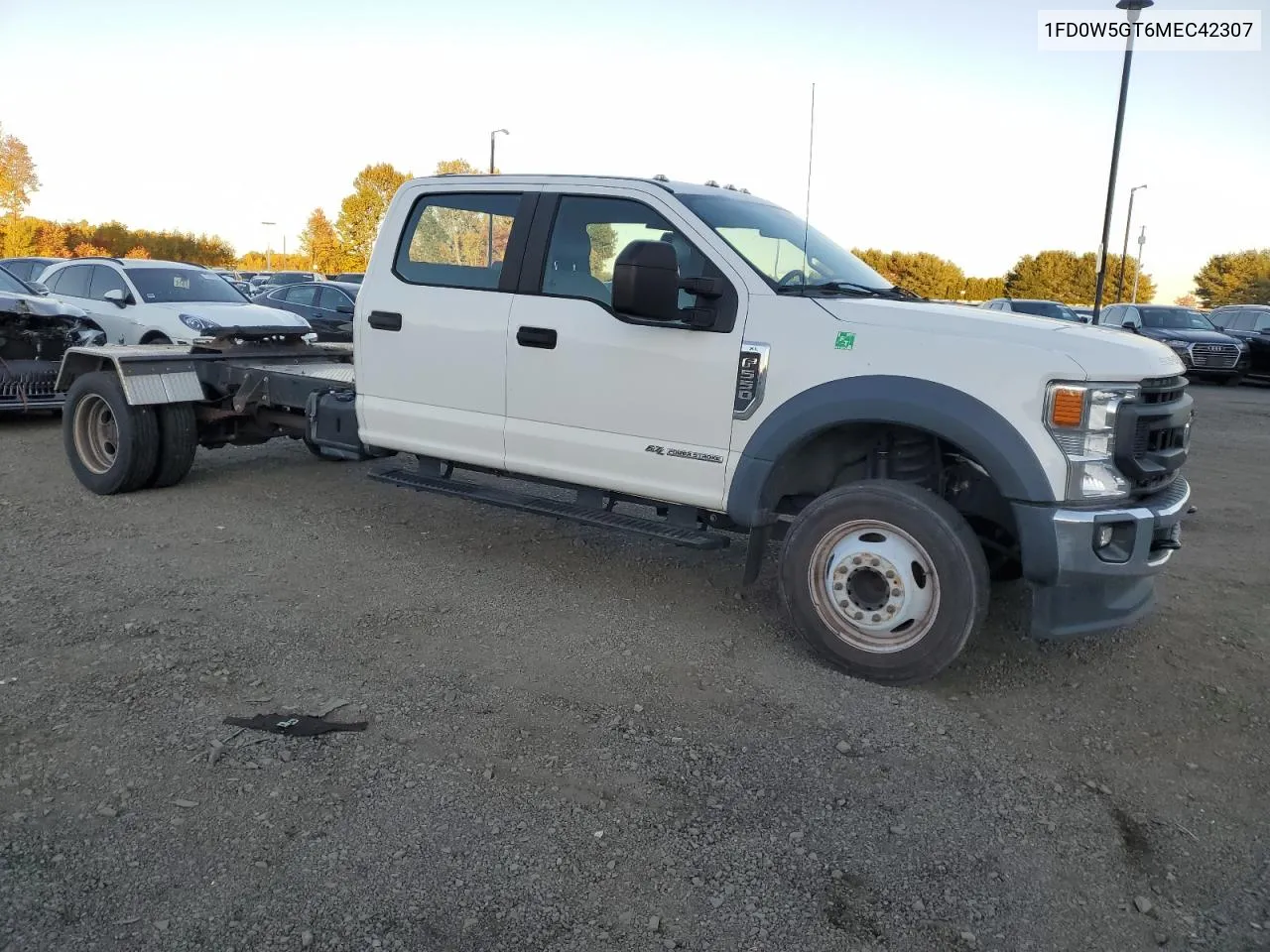 2021 Ford F550 Super Duty VIN: 1FD0W5GT6MEC42307 Lot: 76758464