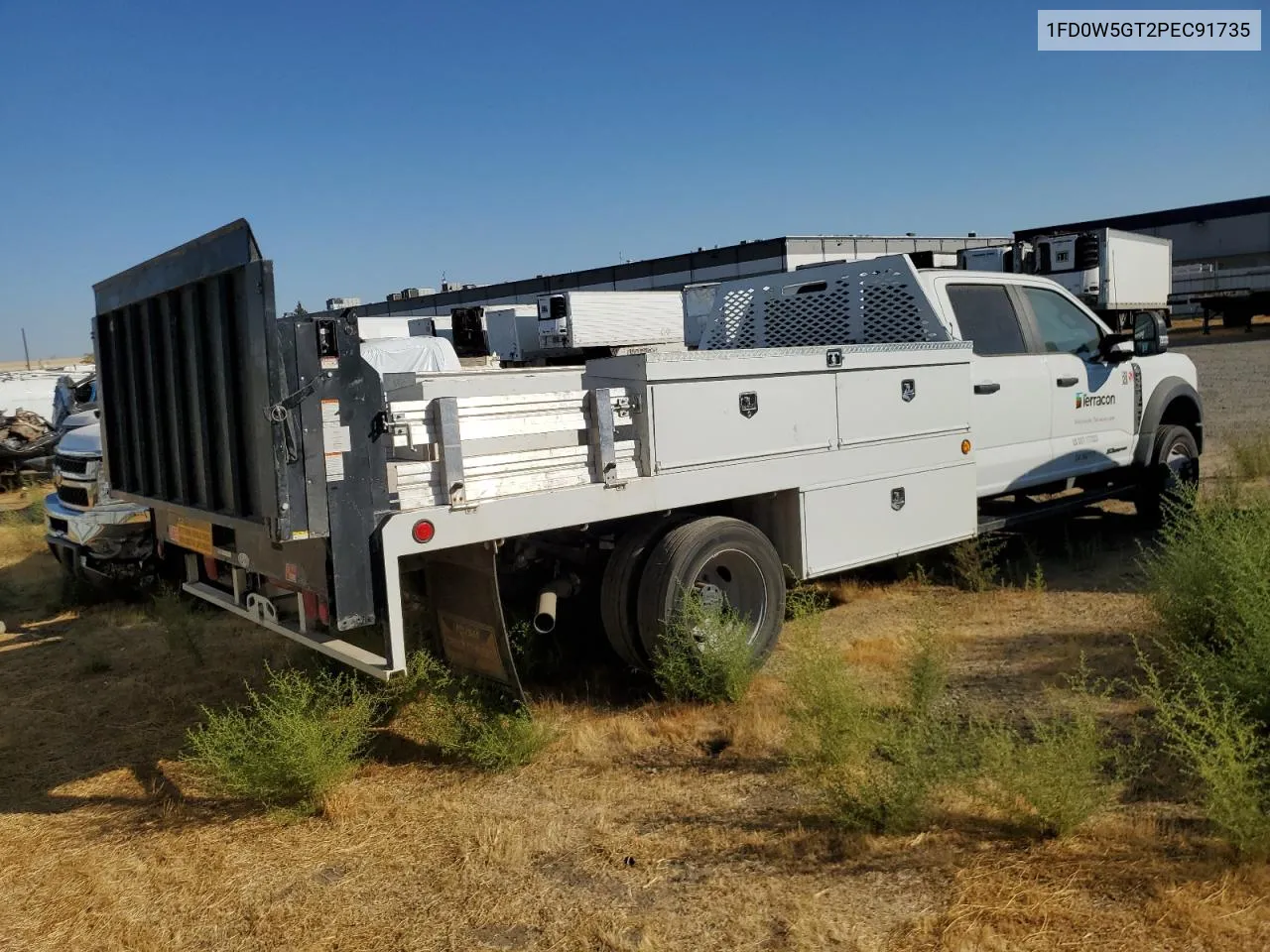 2023 Ford F550 Super Duty VIN: 1FD0W5GT2PEC91735 Lot: 74314394