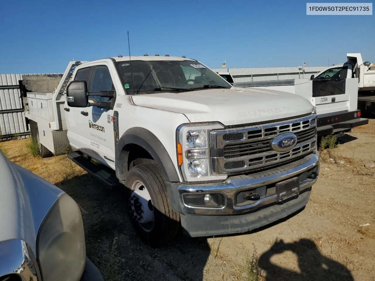 2023 Ford F550 Super Duty VIN: 1FD0W5GT2PEC91735 Lot: 74314394