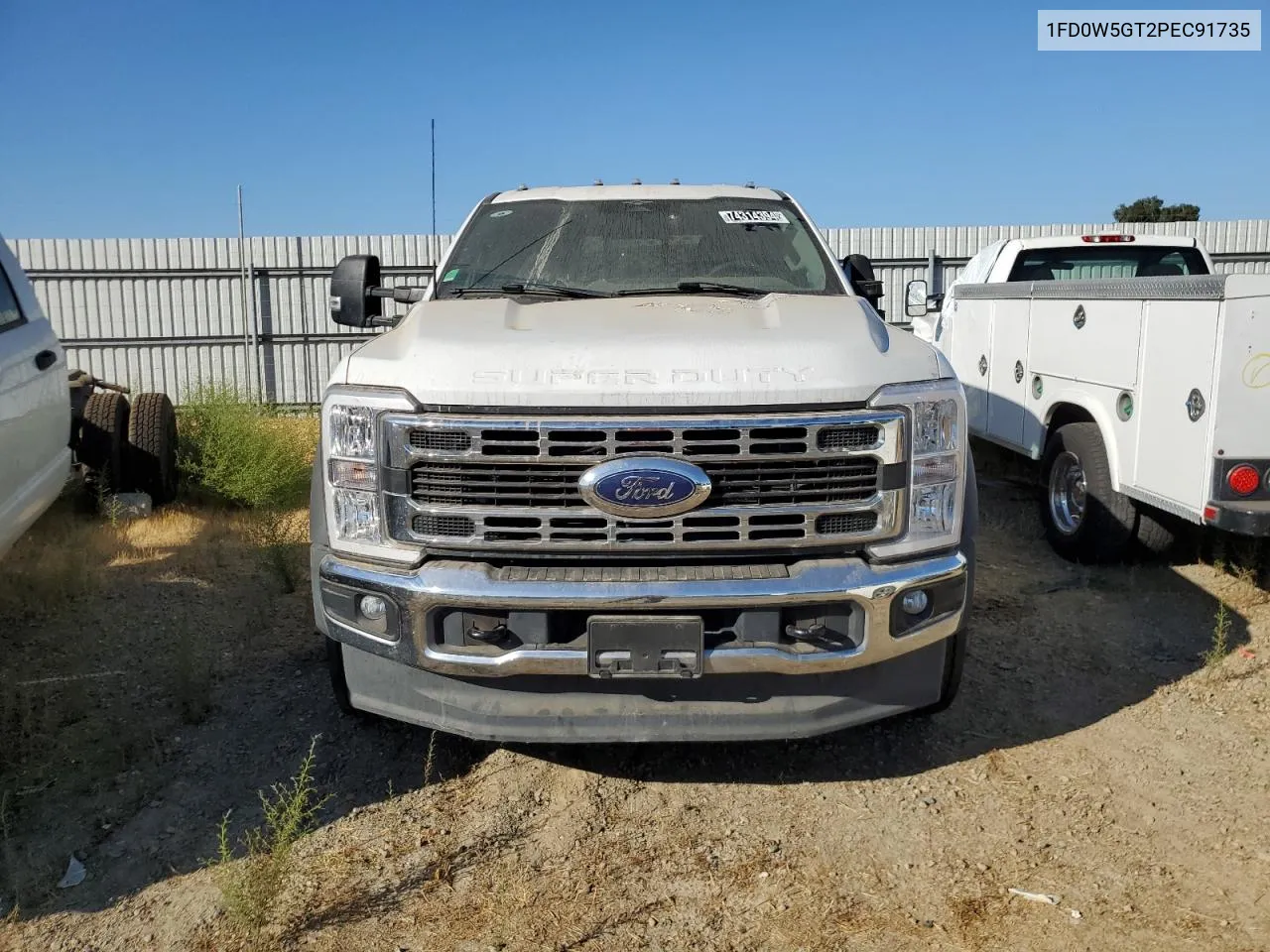 2023 Ford F550 Super Duty VIN: 1FD0W5GT2PEC91735 Lot: 74314394