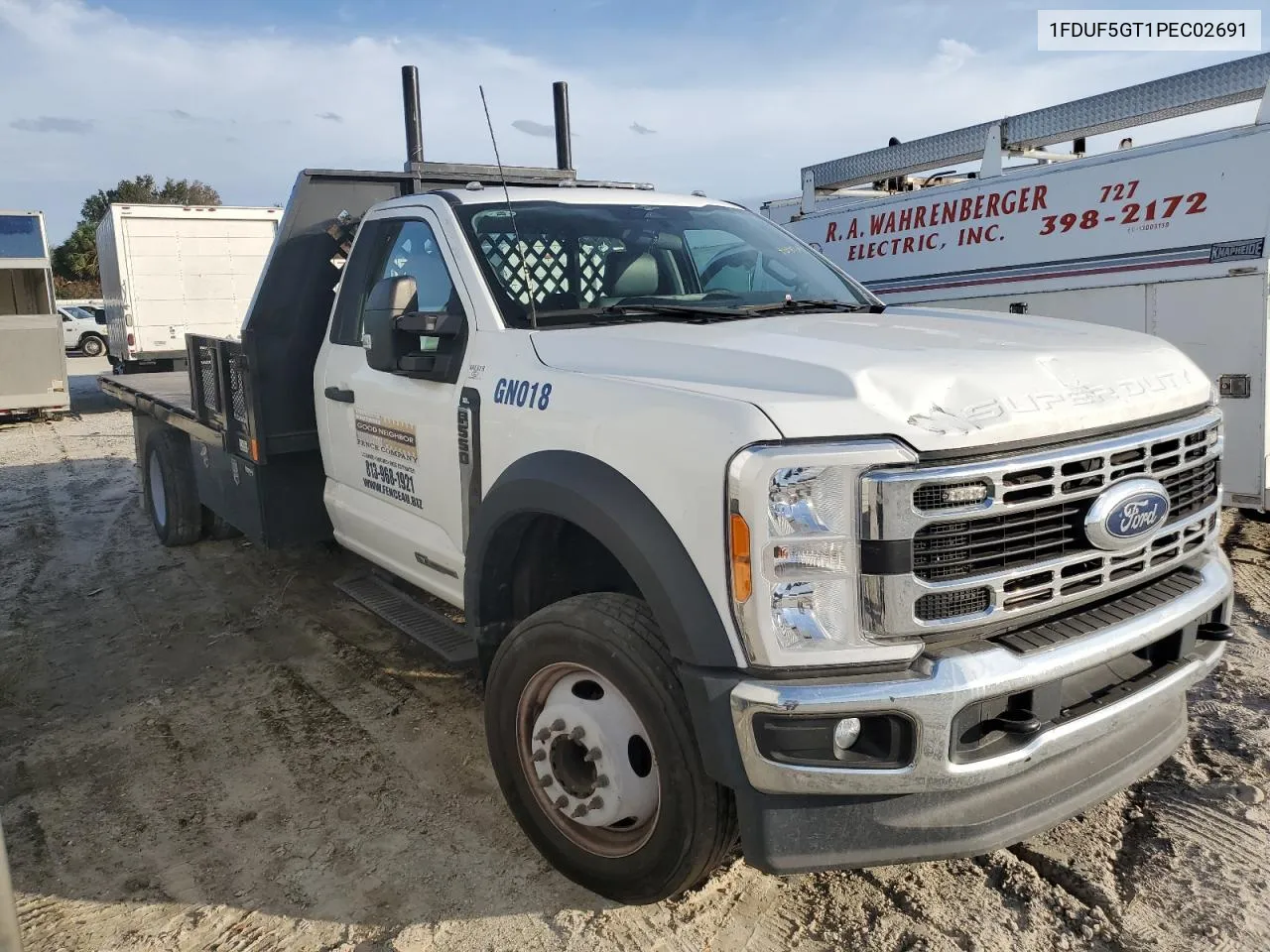 2023 Ford F550 Super Duty VIN: 1FDUF5GT1PEC02691 Lot: 76485914