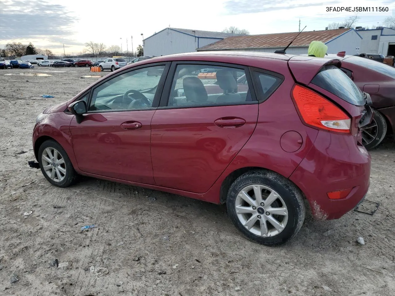 2011 Ford Fiesta Se VIN: 3FADP4EJ5BM111560 Lot: 43393793