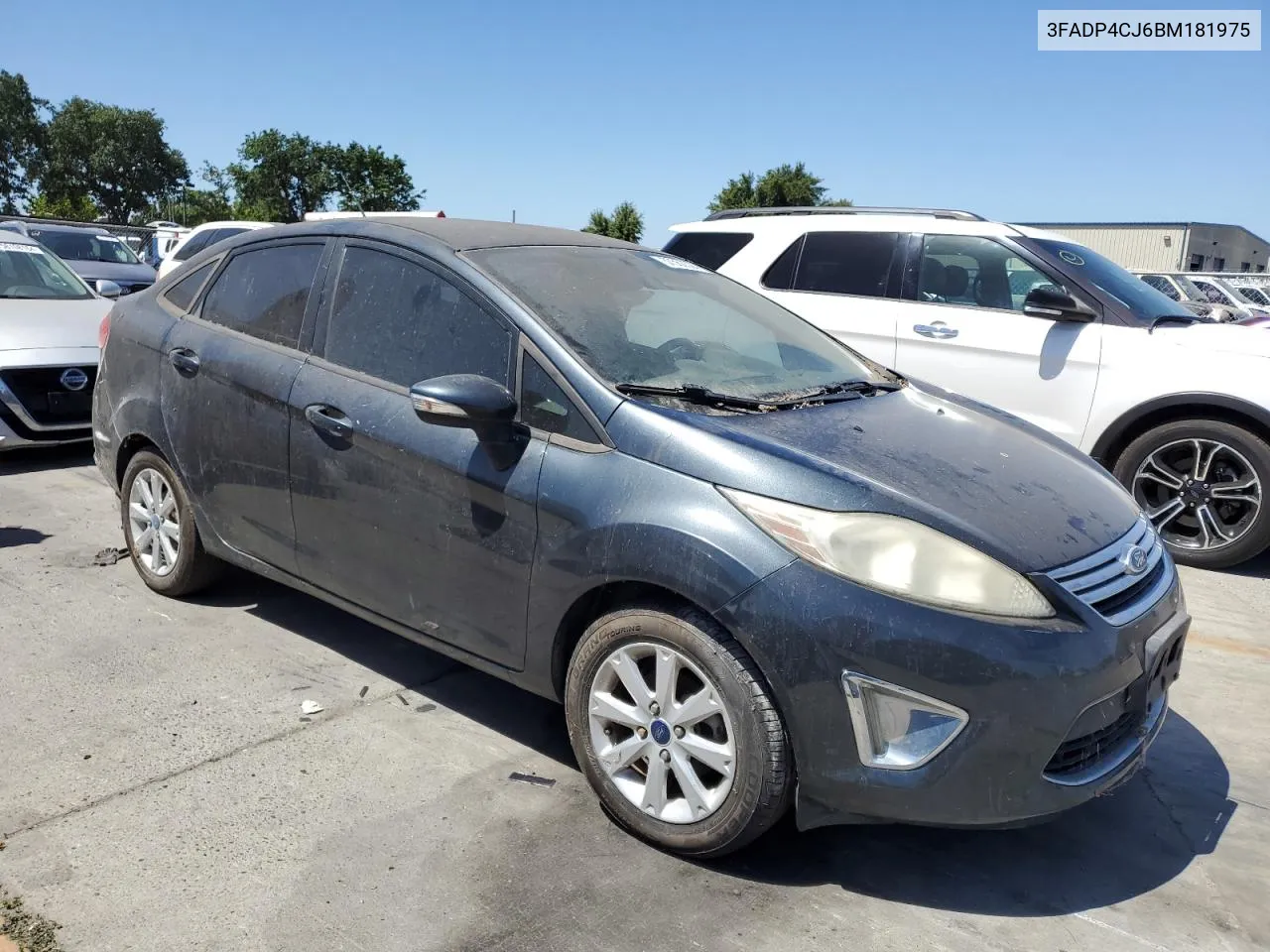 2011 Ford Fiesta Sel VIN: 3FADP4CJ6BM181975 Lot: 57563594