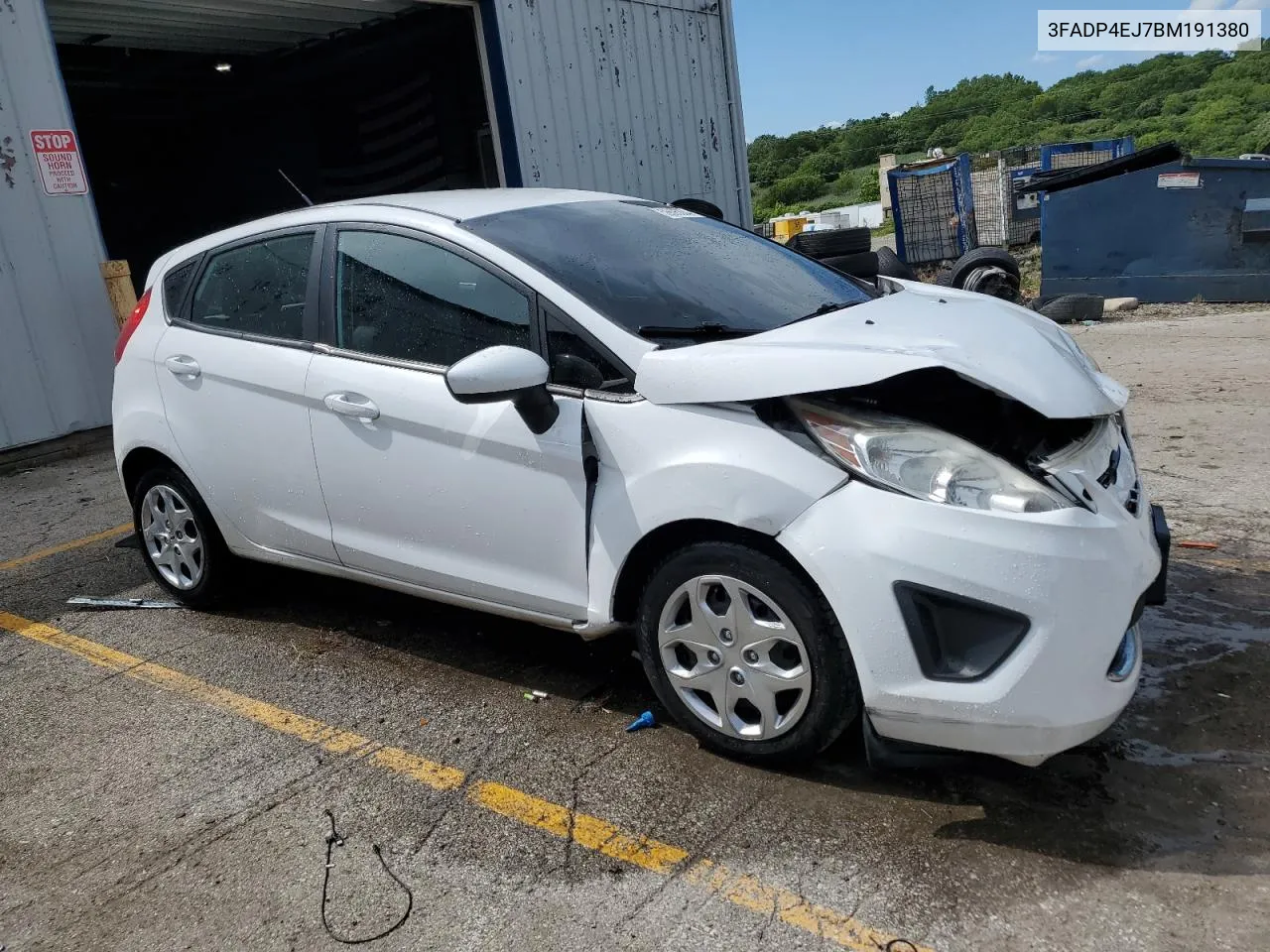 3FADP4EJ7BM191380 2011 Ford Fiesta Se