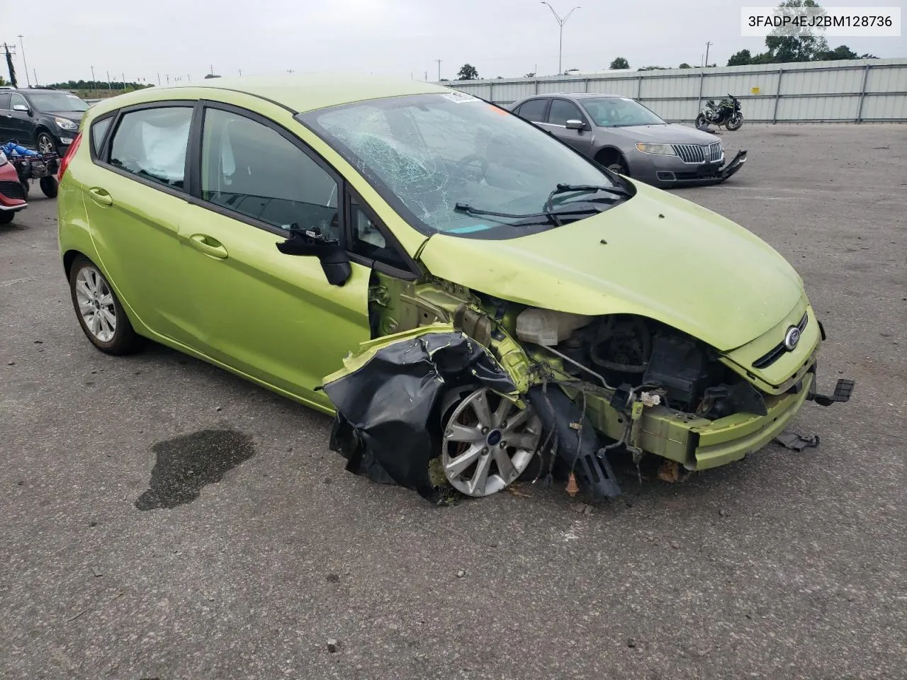 2011 Ford Fiesta Se VIN: 3FADP4EJ2BM128736 Lot: 60820284