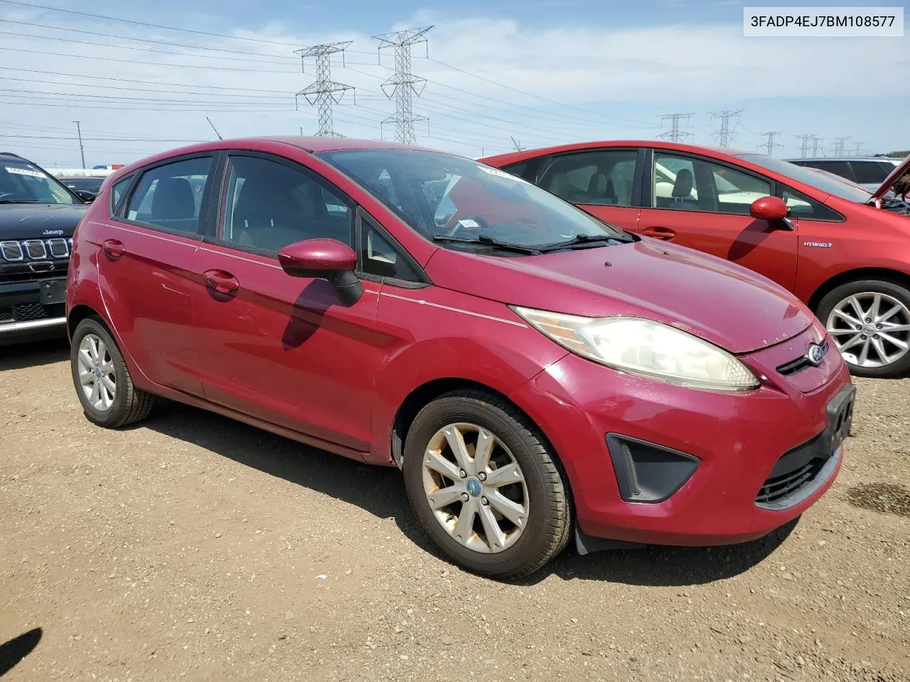 2011 Ford Fiesta Se VIN: 3FADP4EJ7BM108577 Lot: 66297714