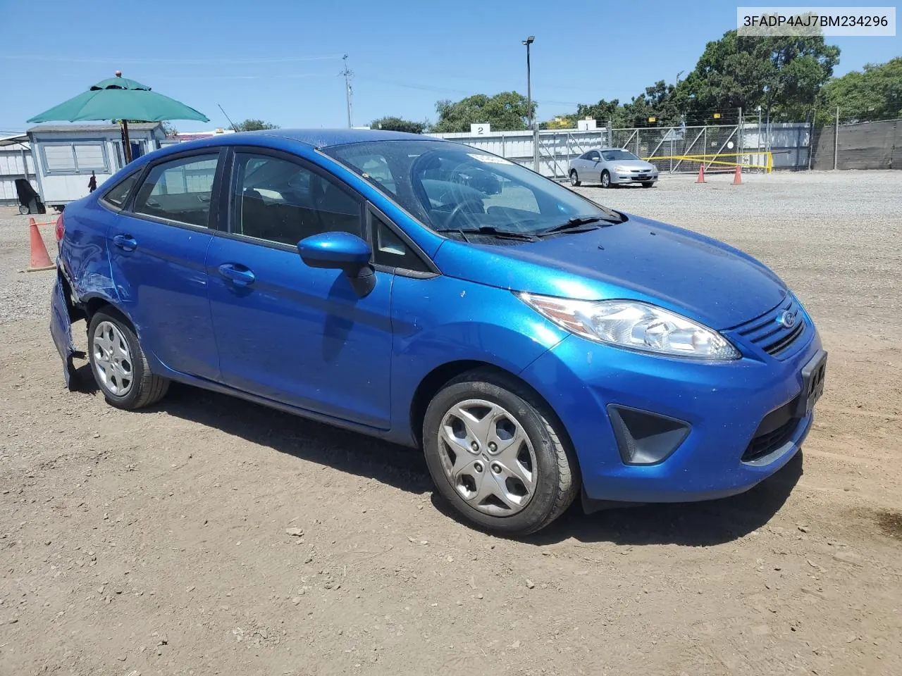 2011 Ford Fiesta S VIN: 3FADP4AJ7BM234296 Lot: 67424034