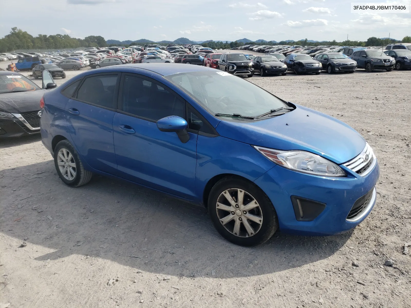 2011 Ford Fiesta Se VIN: 3FADP4BJ9BM170406 Lot: 67497024