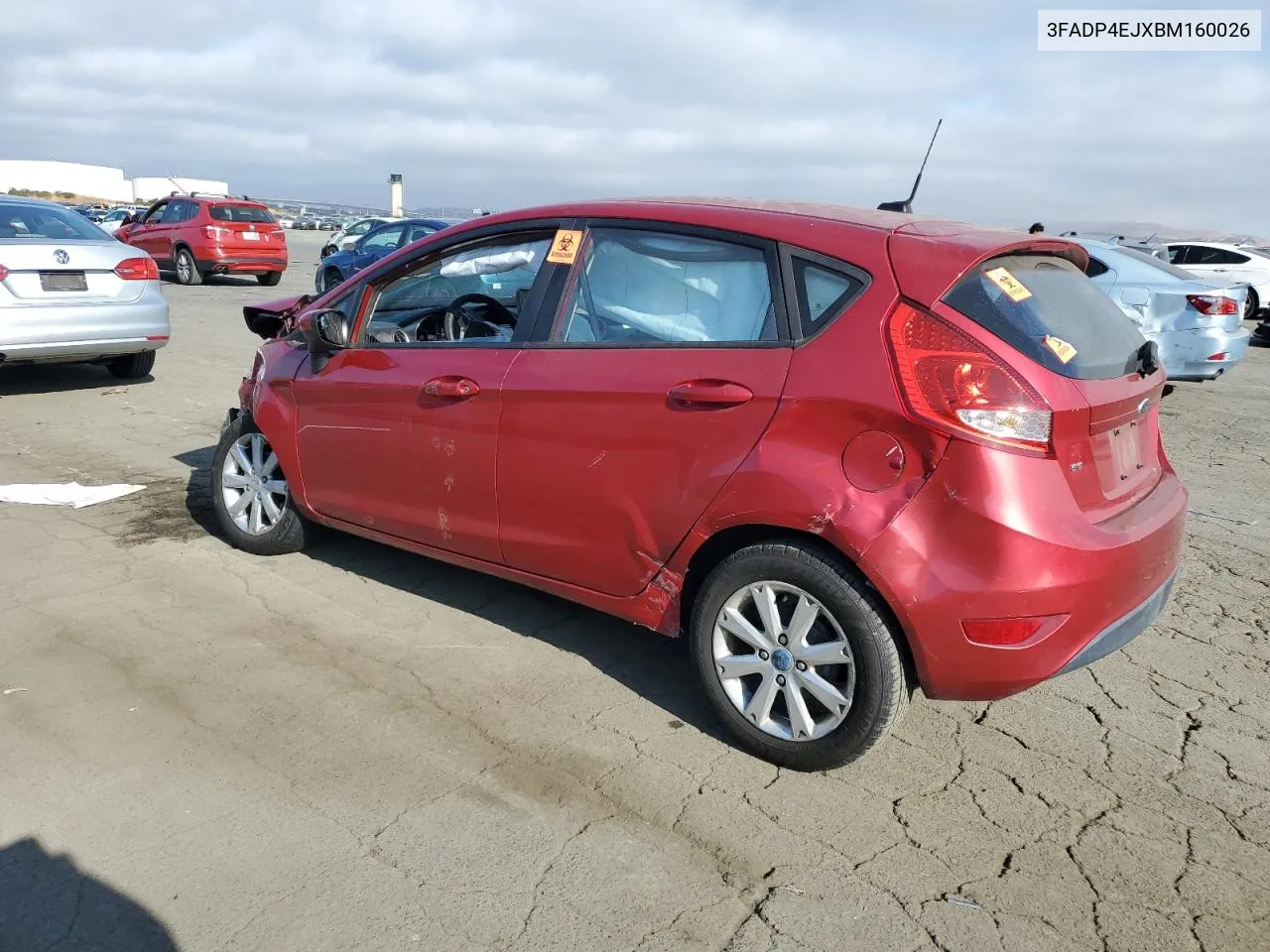 2011 Ford Fiesta Se VIN: 3FADP4EJXBM160026 Lot: 68293444