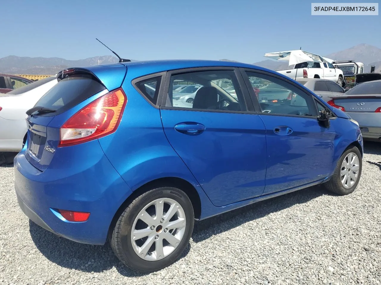 2011 Ford Fiesta Se VIN: 3FADP4EJXBM172645 Lot: 69186514