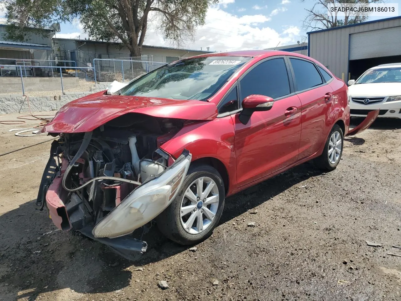 2011 Ford Fiesta Sel VIN: 3FADP4CJ6BM186013 Lot: 69262264