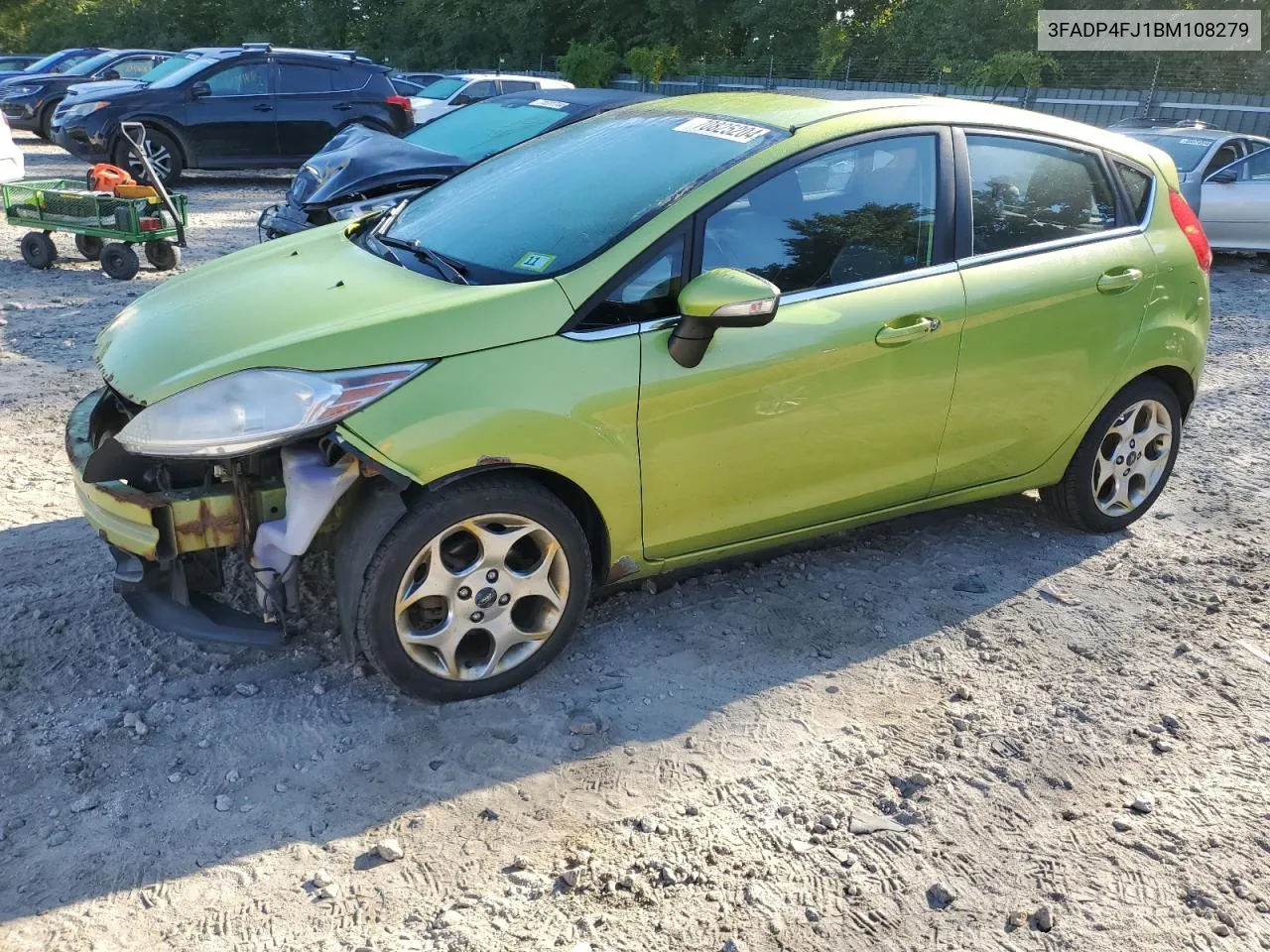 2011 Ford Fiesta Ses VIN: 3FADP4FJ1BM108279 Lot: 70825204