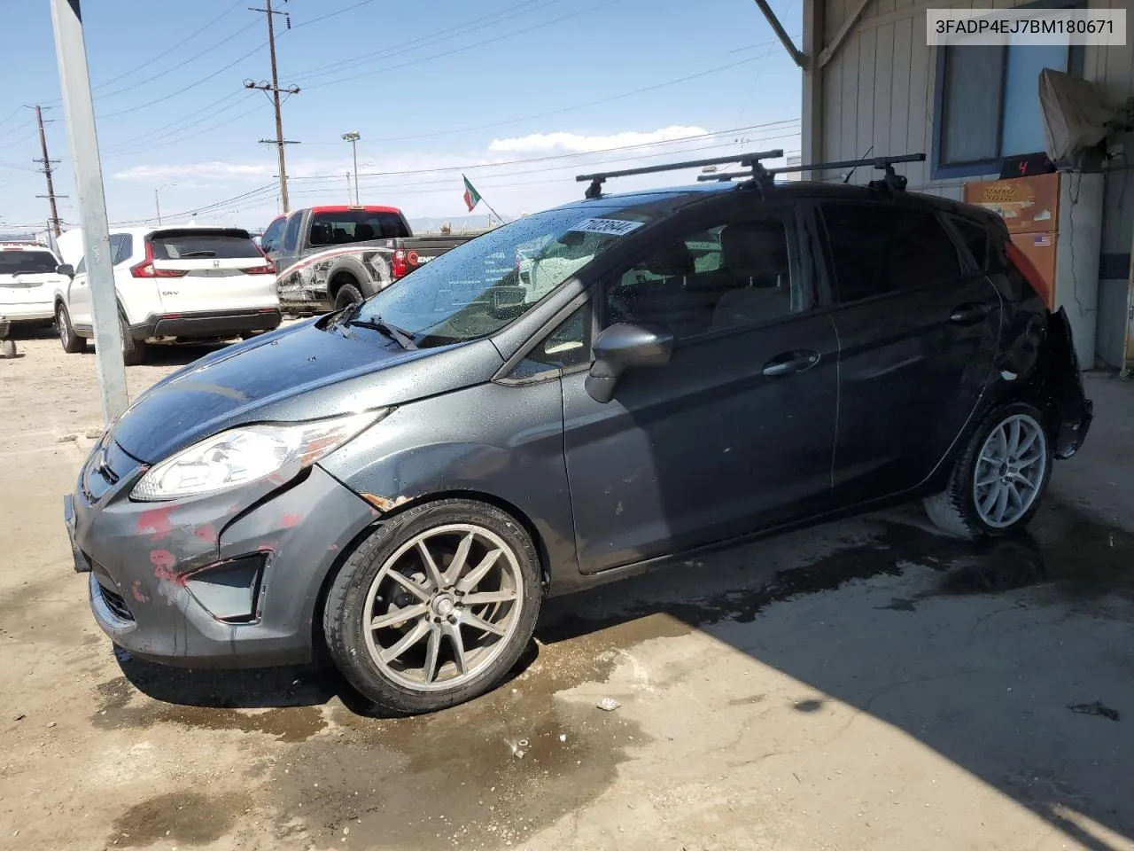 2011 Ford Fiesta Se VIN: 3FADP4EJ7BM180671 Lot: 71023644