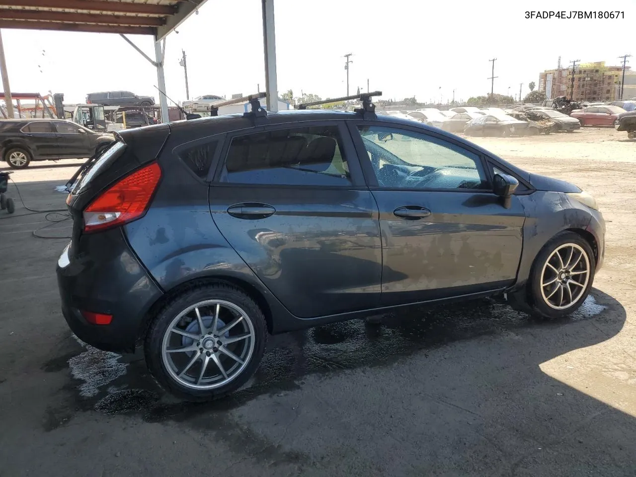 2011 Ford Fiesta Se VIN: 3FADP4EJ7BM180671 Lot: 71023644