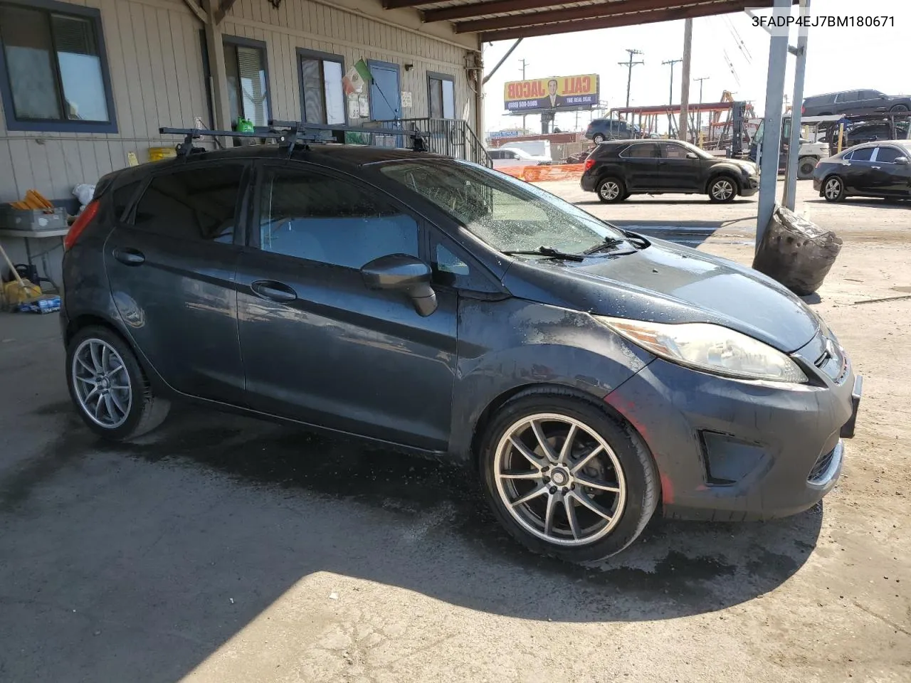 2011 Ford Fiesta Se VIN: 3FADP4EJ7BM180671 Lot: 71023644