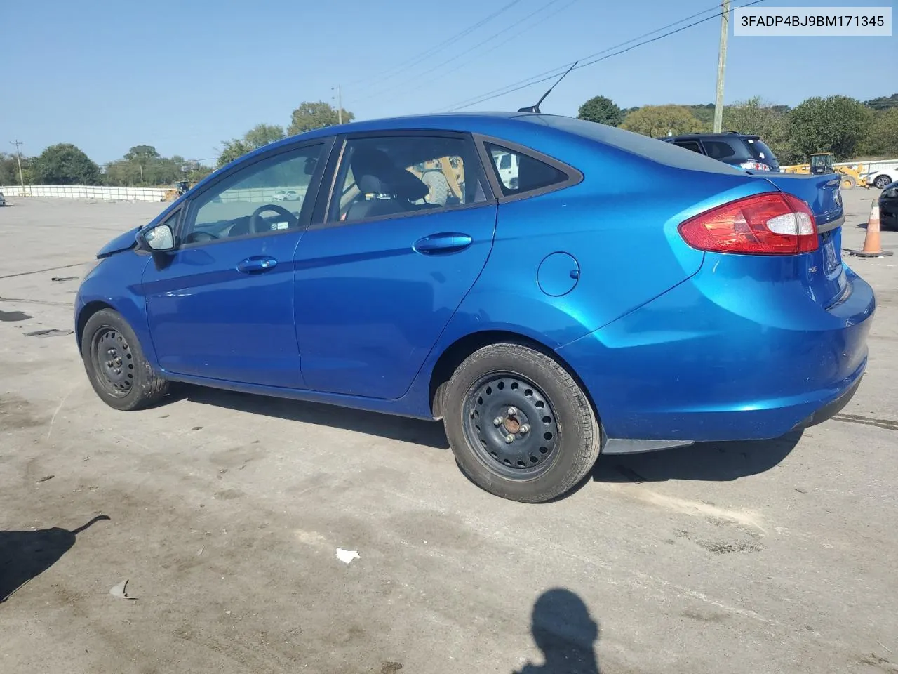 2011 Ford Fiesta Se VIN: 3FADP4BJ9BM171345 Lot: 71197794