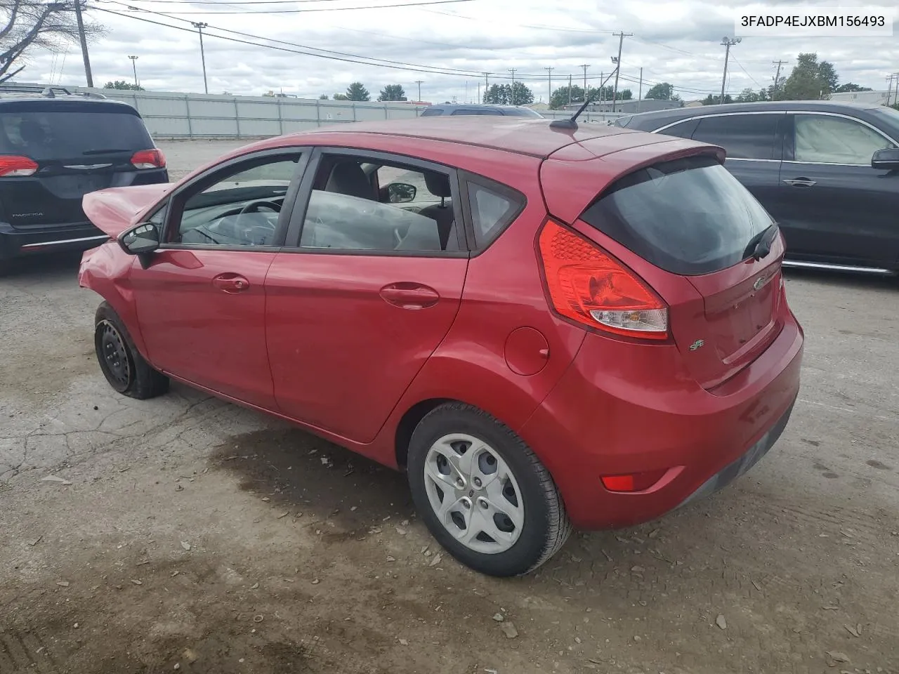 2011 Ford Fiesta Se VIN: 3FADP4EJXBM156493 Lot: 71600654