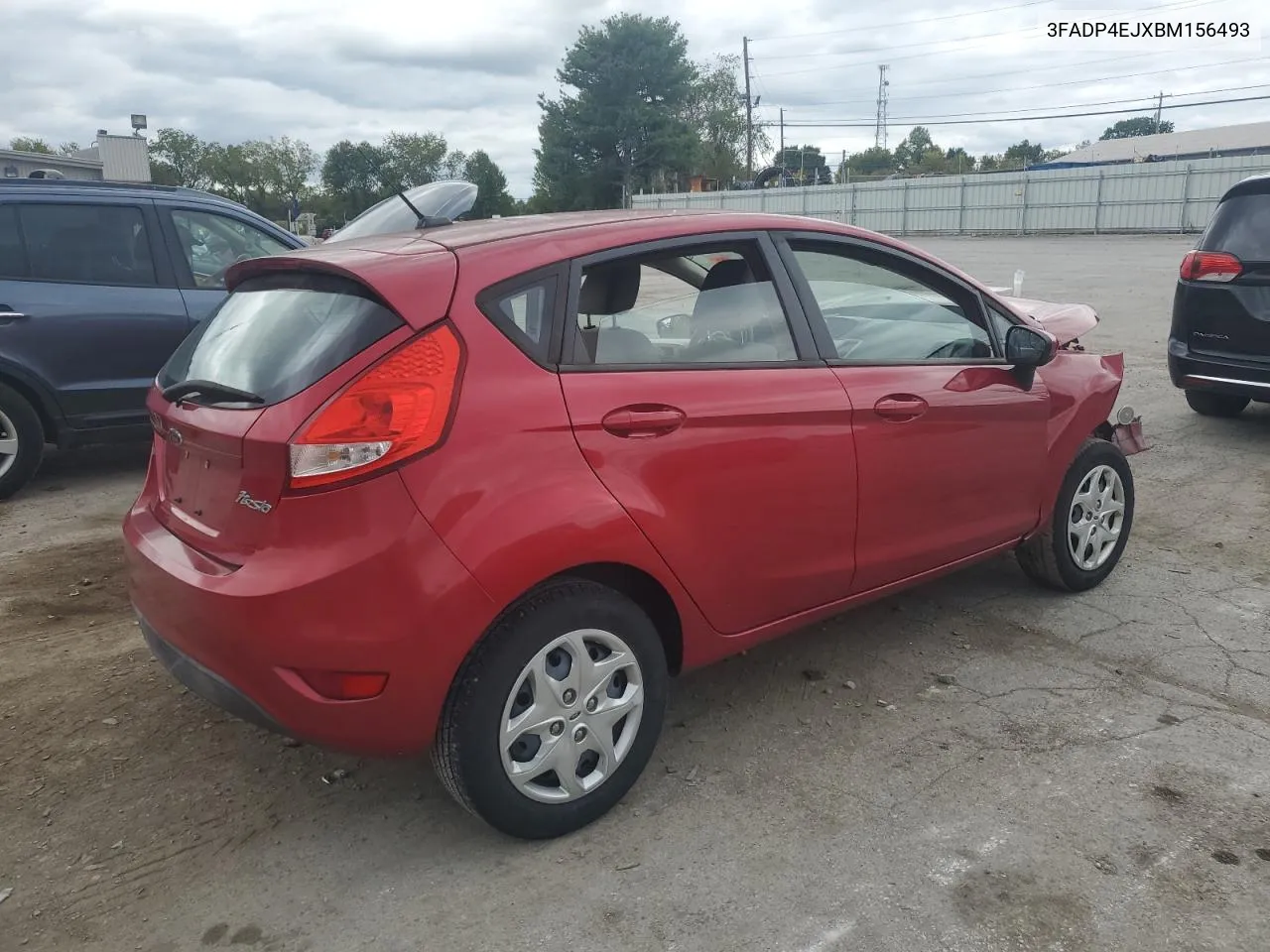 2011 Ford Fiesta Se VIN: 3FADP4EJXBM156493 Lot: 71600654