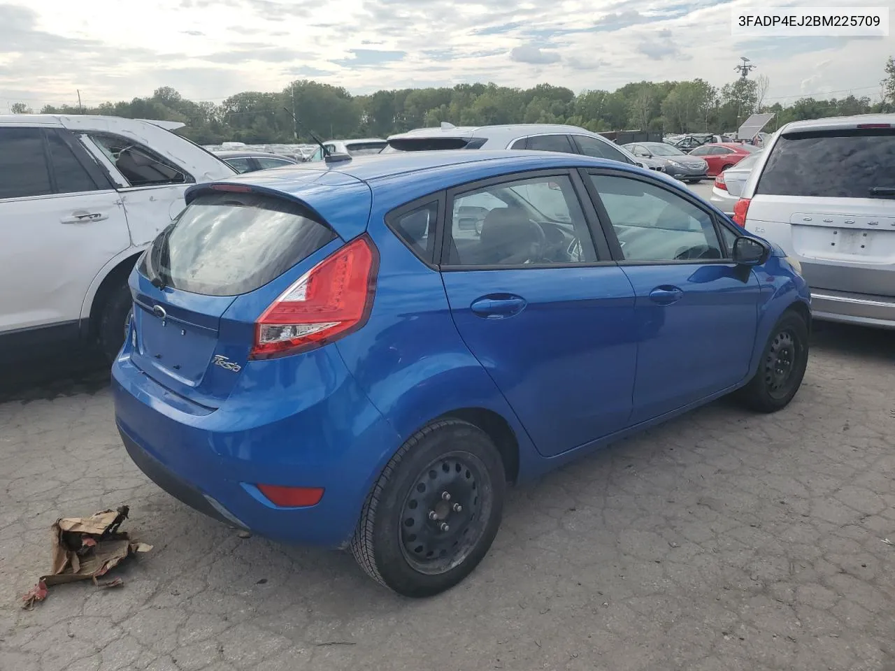 2011 Ford Fiesta Se VIN: 3FADP4EJ2BM225709 Lot: 71673794