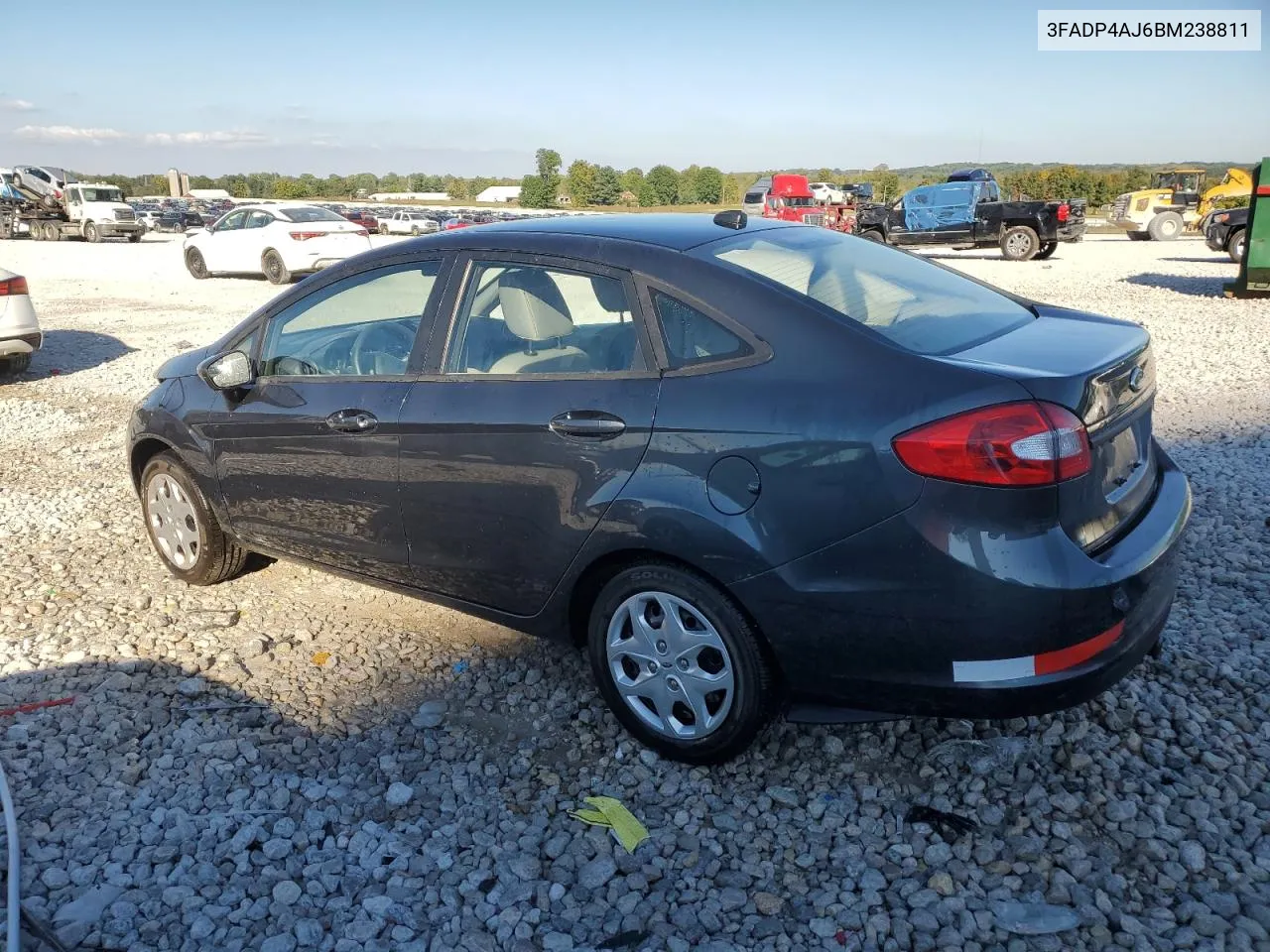 2011 Ford Fiesta S VIN: 3FADP4AJ6BM238811 Lot: 73160734