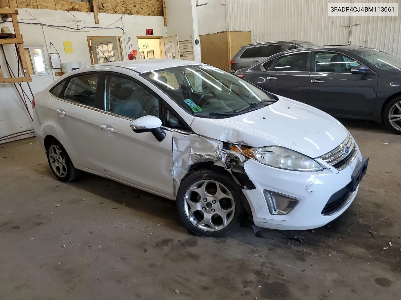 2011 Ford Fiesta Sel VIN: 3FADP4CJ4BM113061 Lot: 73668044