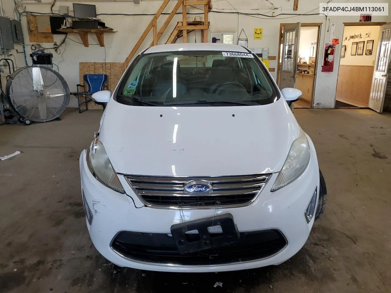 2011 Ford Fiesta Sel VIN: 3FADP4CJ4BM113061 Lot: 73668044