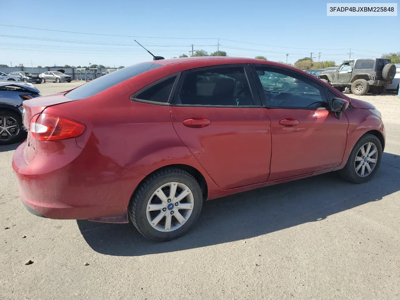 2011 Ford Fiesta Se VIN: 3FADP4BJXBM225848 Lot: 74129744