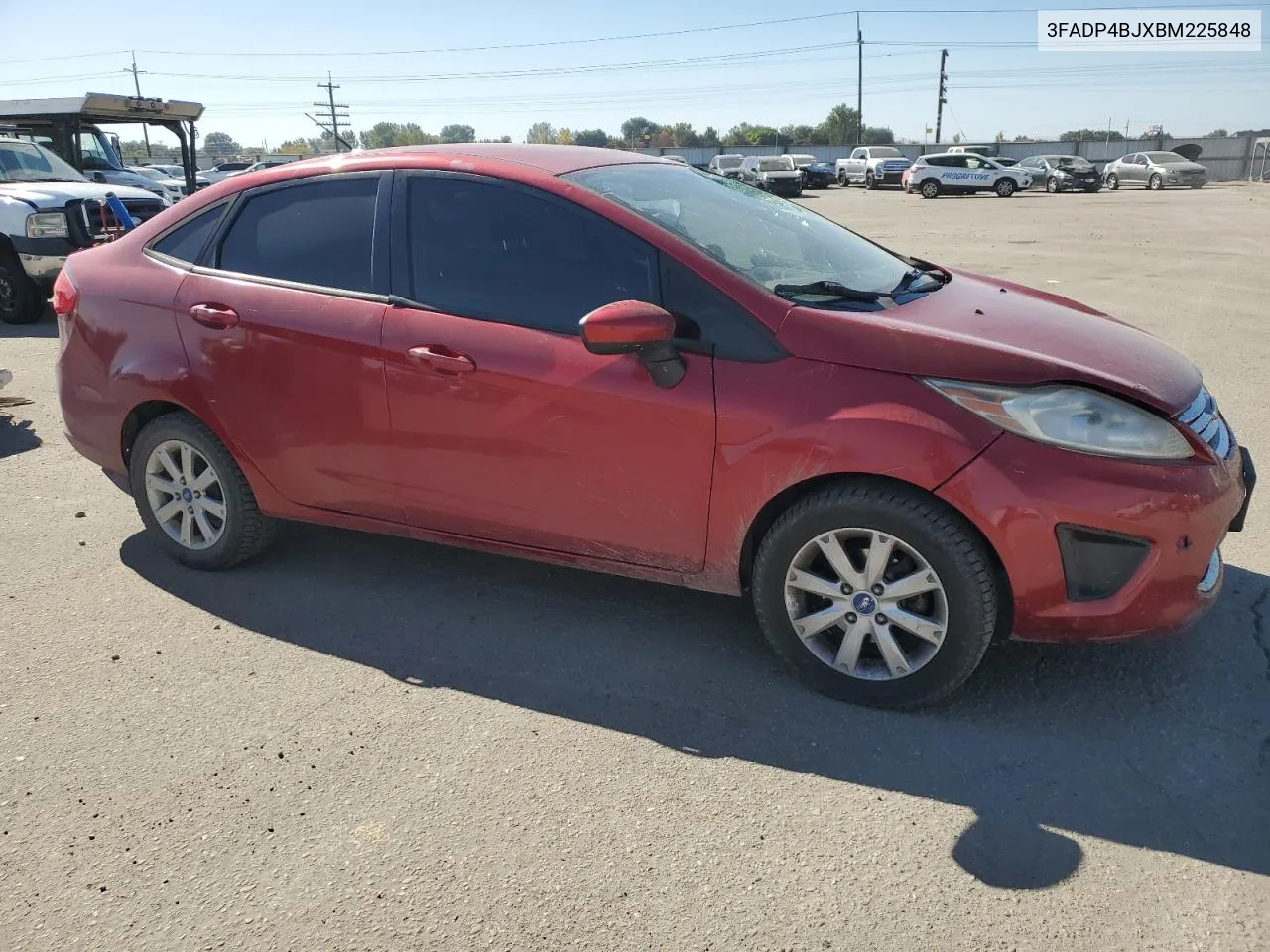 2011 Ford Fiesta Se VIN: 3FADP4BJXBM225848 Lot: 74129744