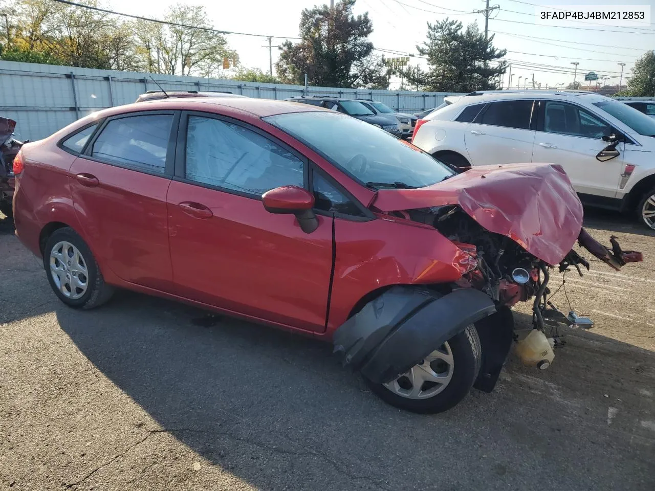 2011 Ford Fiesta Se VIN: 3FADP4BJ4BM212853 Lot: 74201654