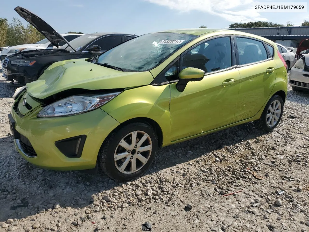 2011 Ford Fiesta Se VIN: 3FADP4EJ1BM179659 Lot: 74326714