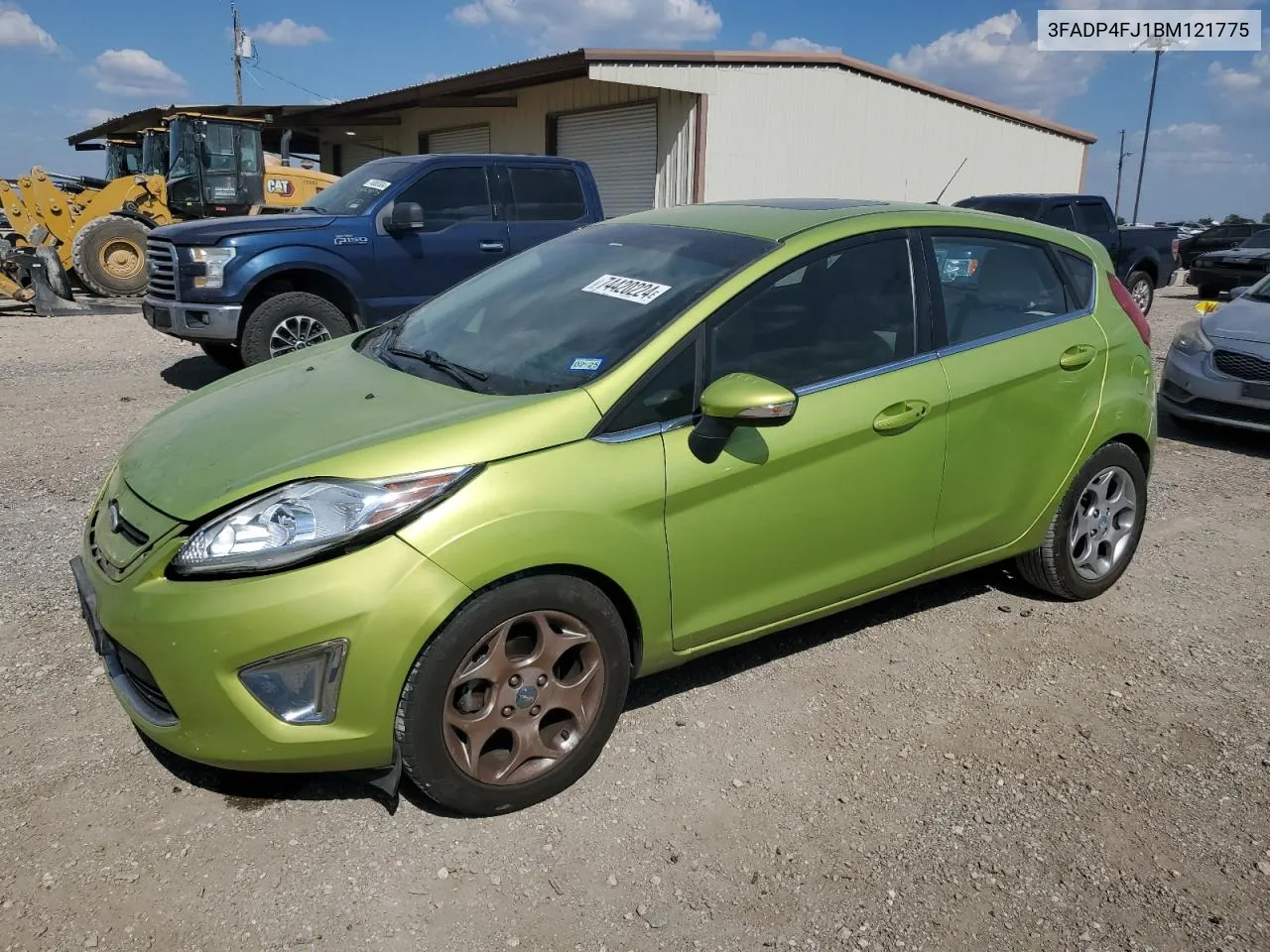 2011 Ford Fiesta Ses VIN: 3FADP4FJ1BM121775 Lot: 74420224