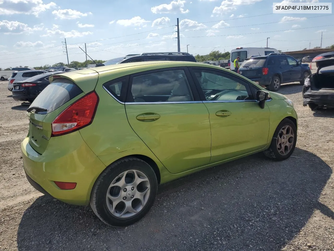 2011 Ford Fiesta Ses VIN: 3FADP4FJ1BM121775 Lot: 74420224