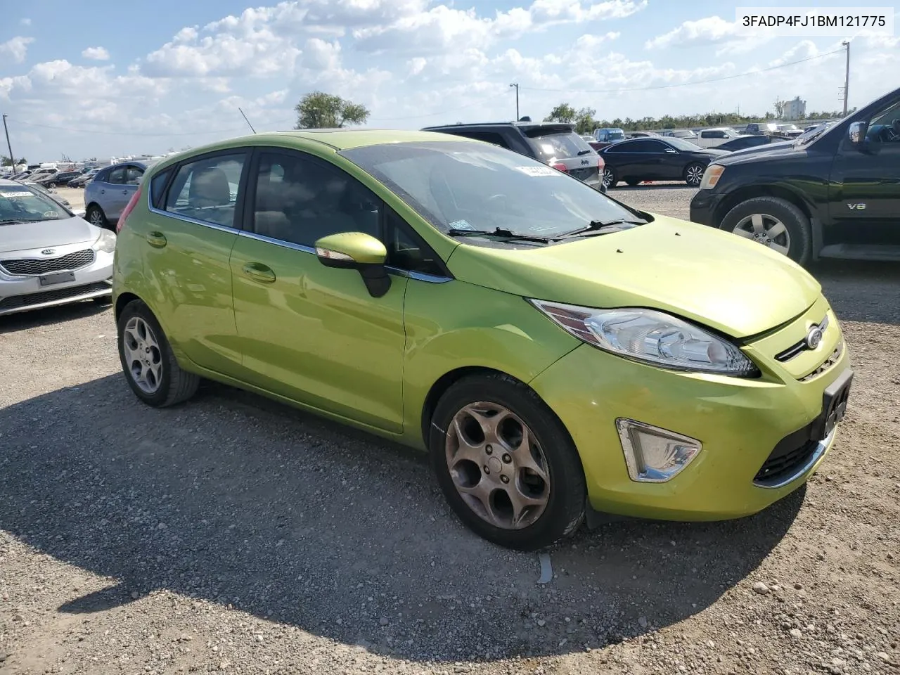 2011 Ford Fiesta Ses VIN: 3FADP4FJ1BM121775 Lot: 74420224