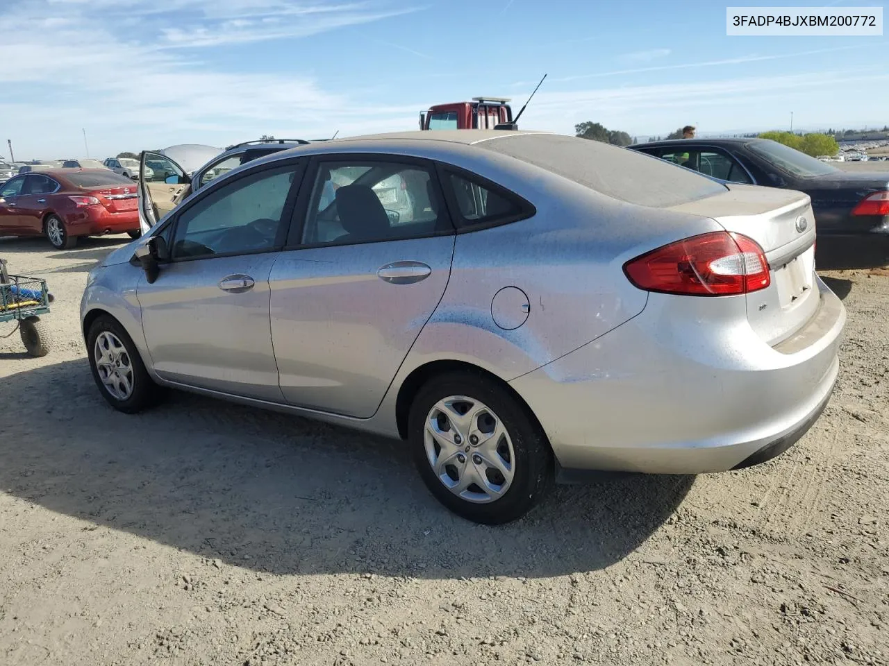 2011 Ford Fiesta Se VIN: 3FADP4BJXBM200772 Lot: 75124964