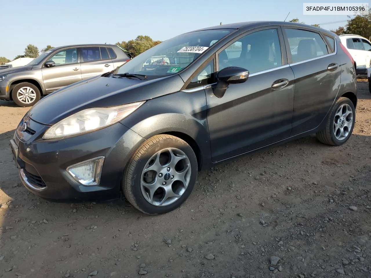 2011 Ford Fiesta Ses VIN: 3FADP4FJ1BM105396 Lot: 75238704