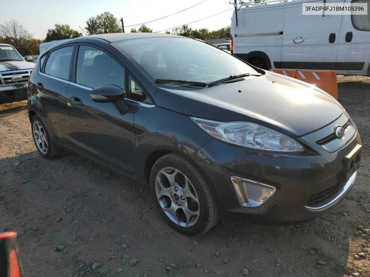 2011 Ford Fiesta Ses VIN: 3FADP4FJ1BM105396 Lot: 75238704