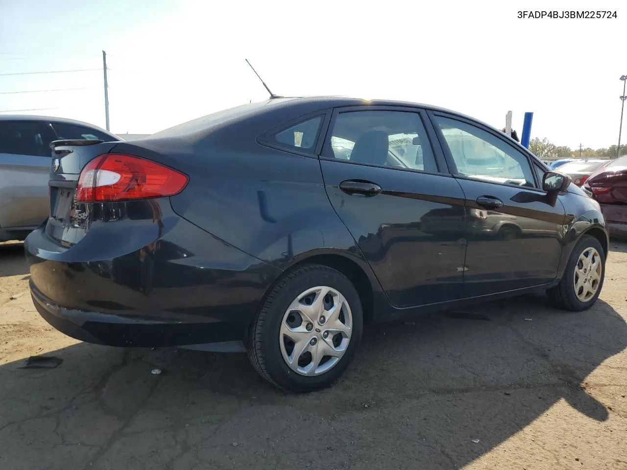 2011 Ford Fiesta Se VIN: 3FADP4BJ3BM225724 Lot: 75901114