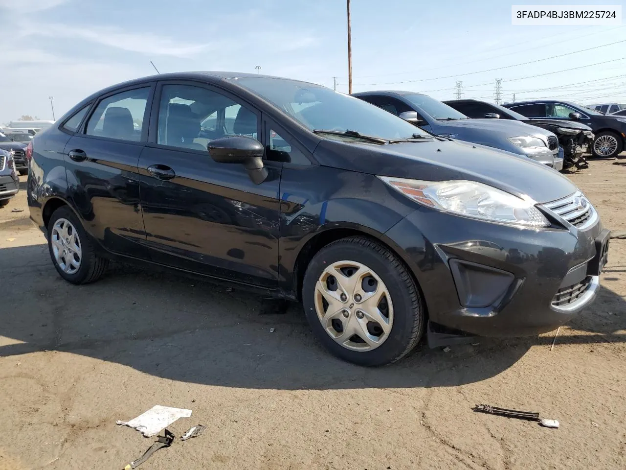 2011 Ford Fiesta Se VIN: 3FADP4BJ3BM225724 Lot: 75901114