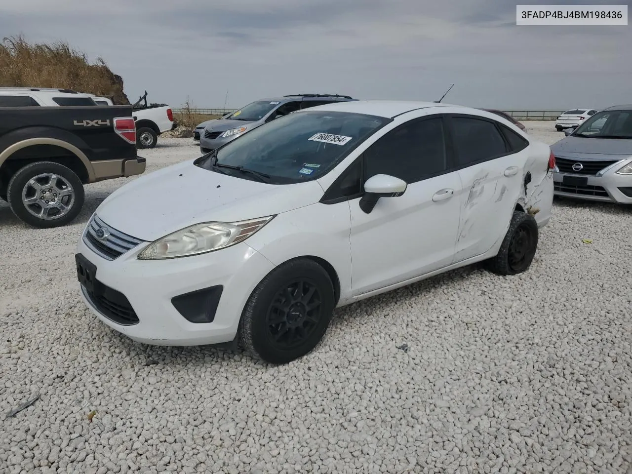 2011 Ford Fiesta Se VIN: 3FADP4BJ4BM198436 Lot: 76007854