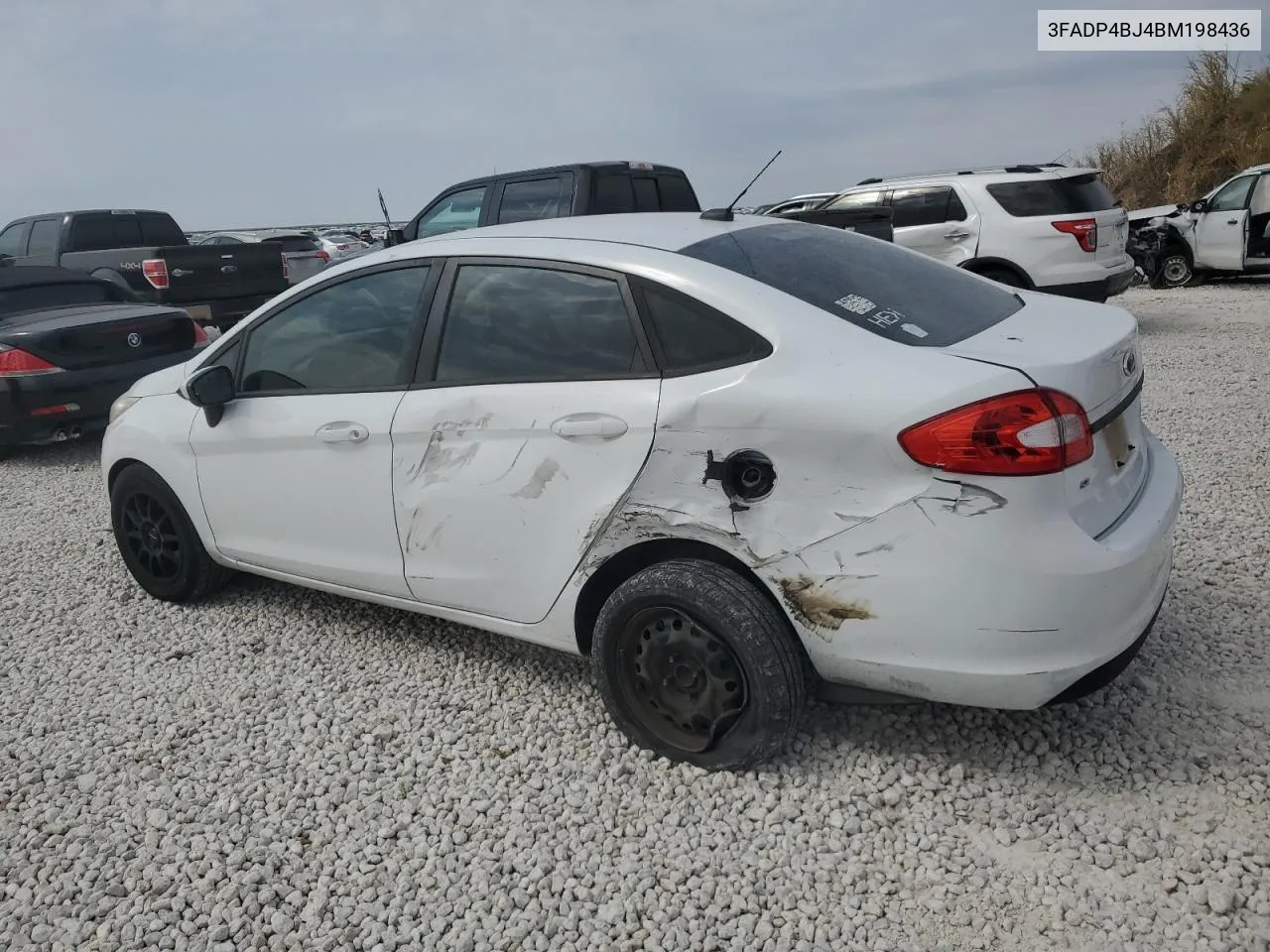 2011 Ford Fiesta Se VIN: 3FADP4BJ4BM198436 Lot: 76007854