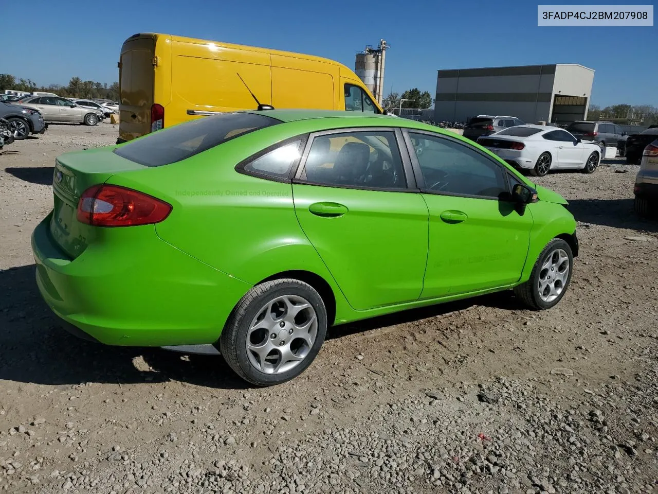 2011 Ford Fiesta Sel VIN: 3FADP4CJ2BM207908 Lot: 76032964