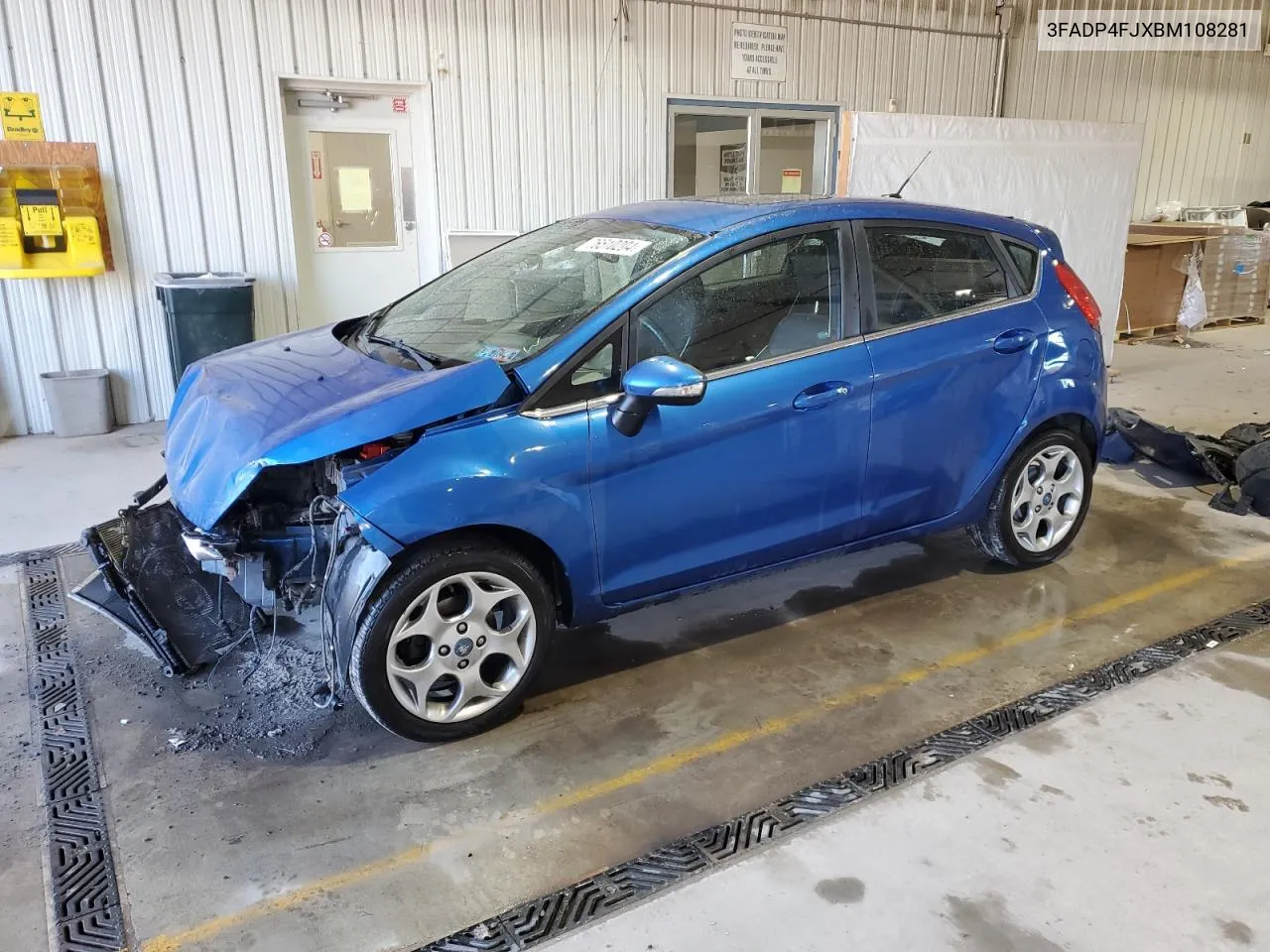 2011 Ford Fiesta Ses VIN: 3FADP4FJXBM108281 Lot: 76510204