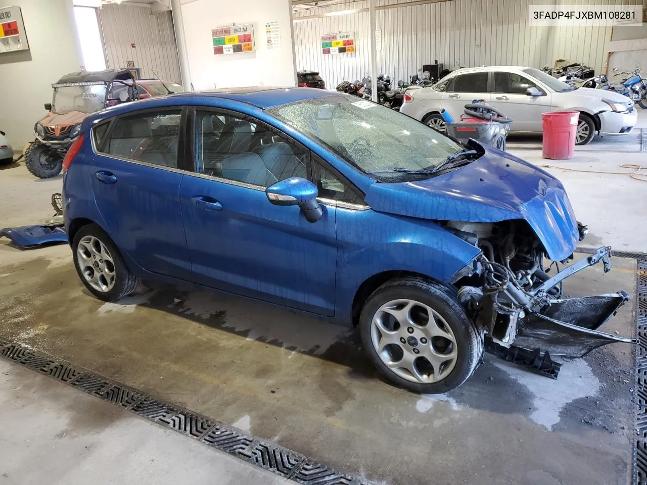 2011 Ford Fiesta Ses VIN: 3FADP4FJXBM108281 Lot: 76510204