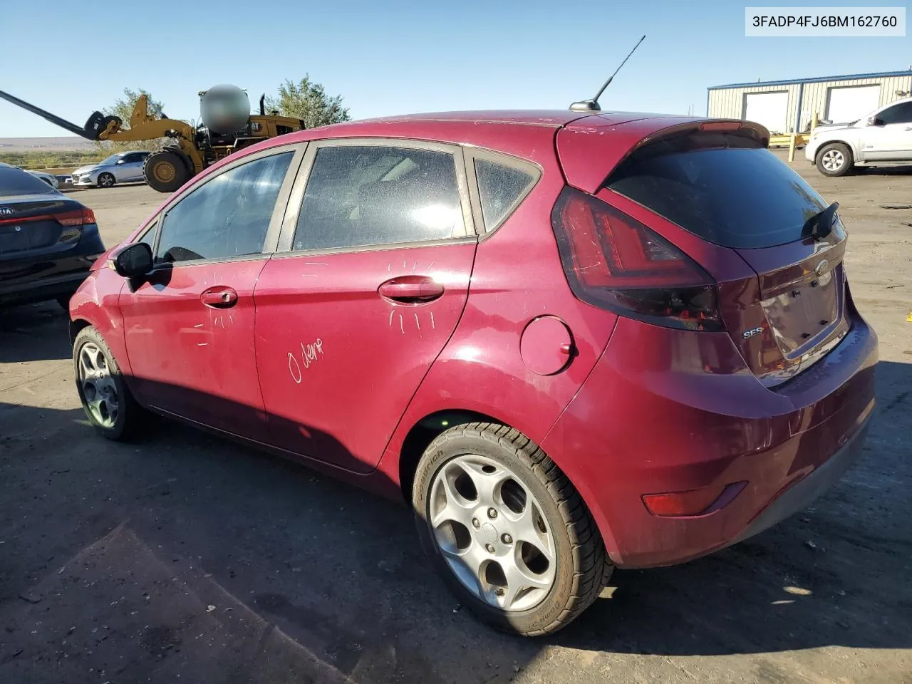 2011 Ford Fiesta Ses VIN: 3FADP4FJ6BM162760 Lot: 76720964