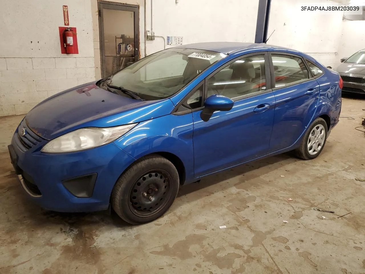 2011 Ford Fiesta S VIN: 3FADP4AJ8BM203039 Lot: 77004054