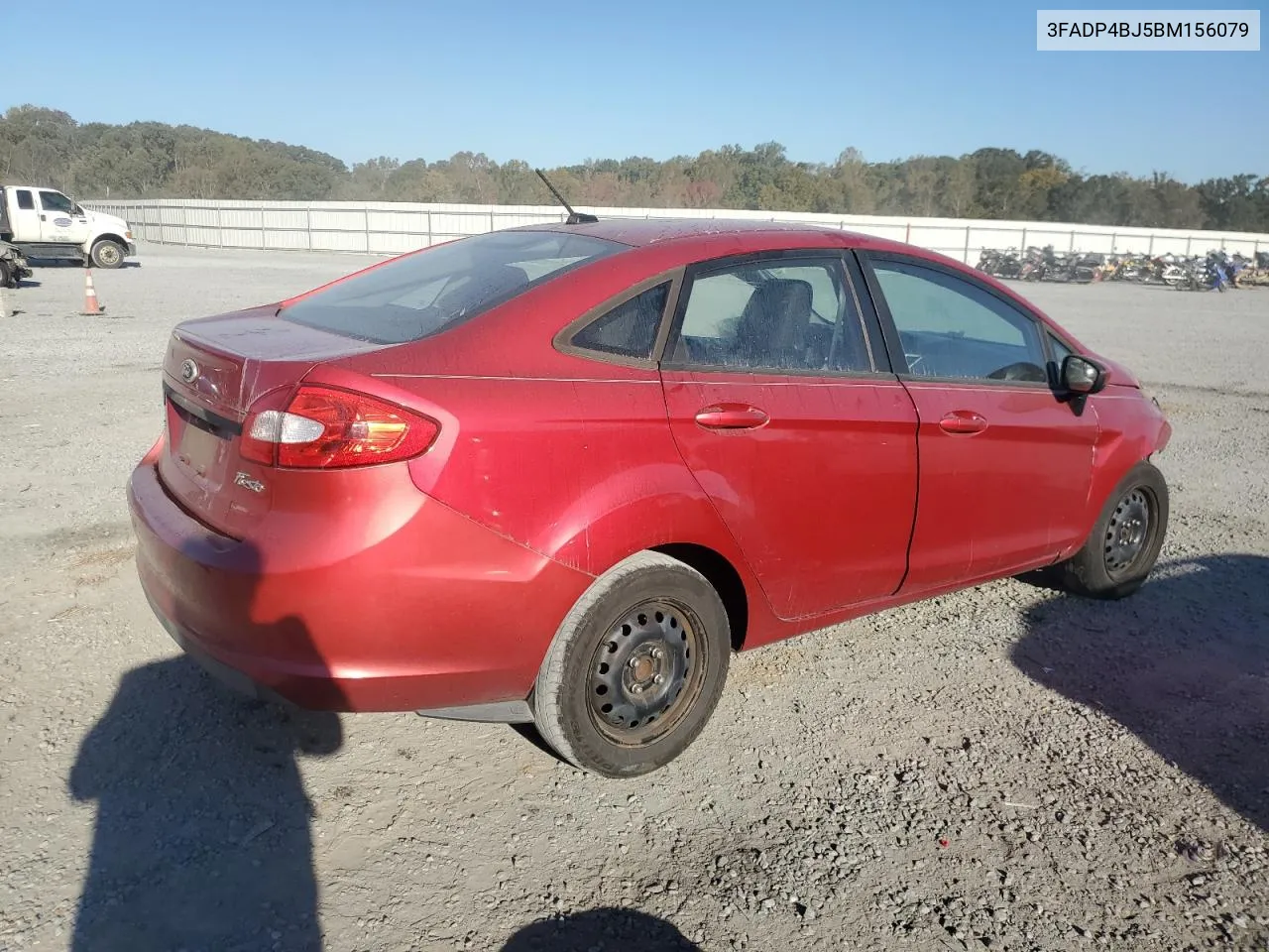 2011 Ford Fiesta Se VIN: 3FADP4BJ5BM156079 Lot: 77181684