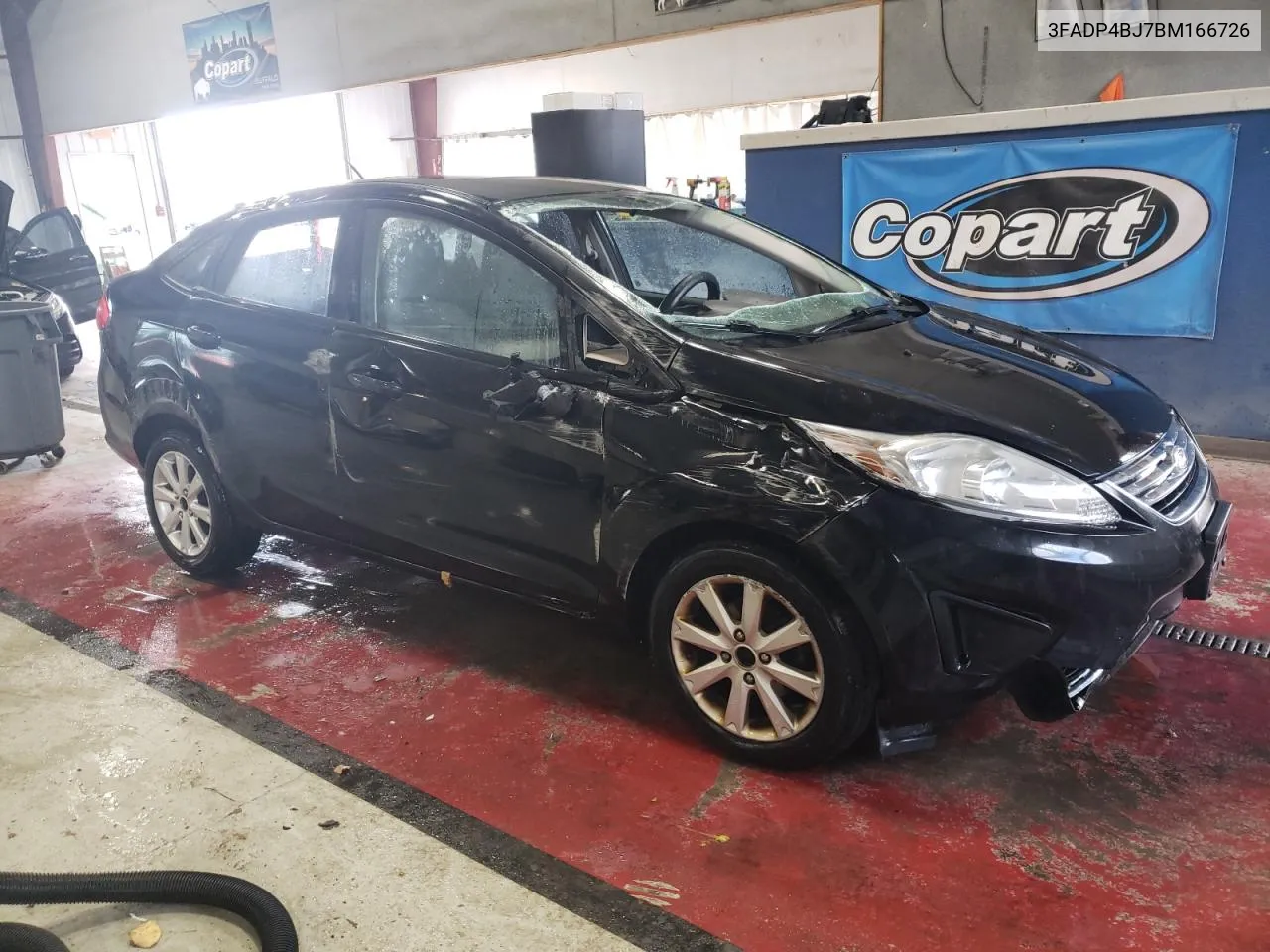 2011 Ford Fiesta Se VIN: 3FADP4BJ7BM166726 Lot: 77539354