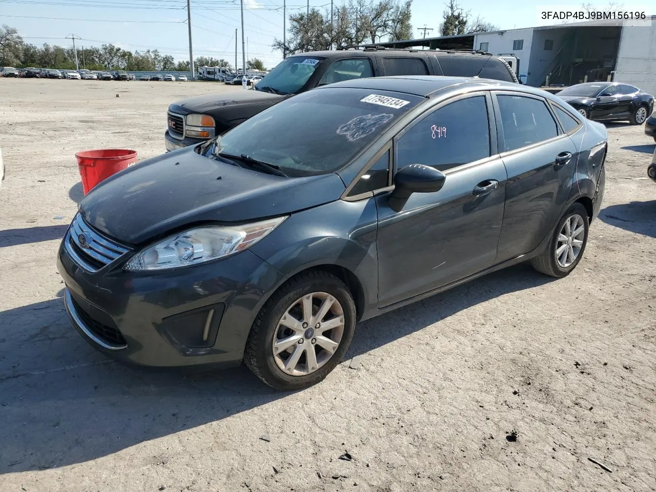 2011 Ford Fiesta Se VIN: 3FADP4BJ9BM156196 Lot: 77945134