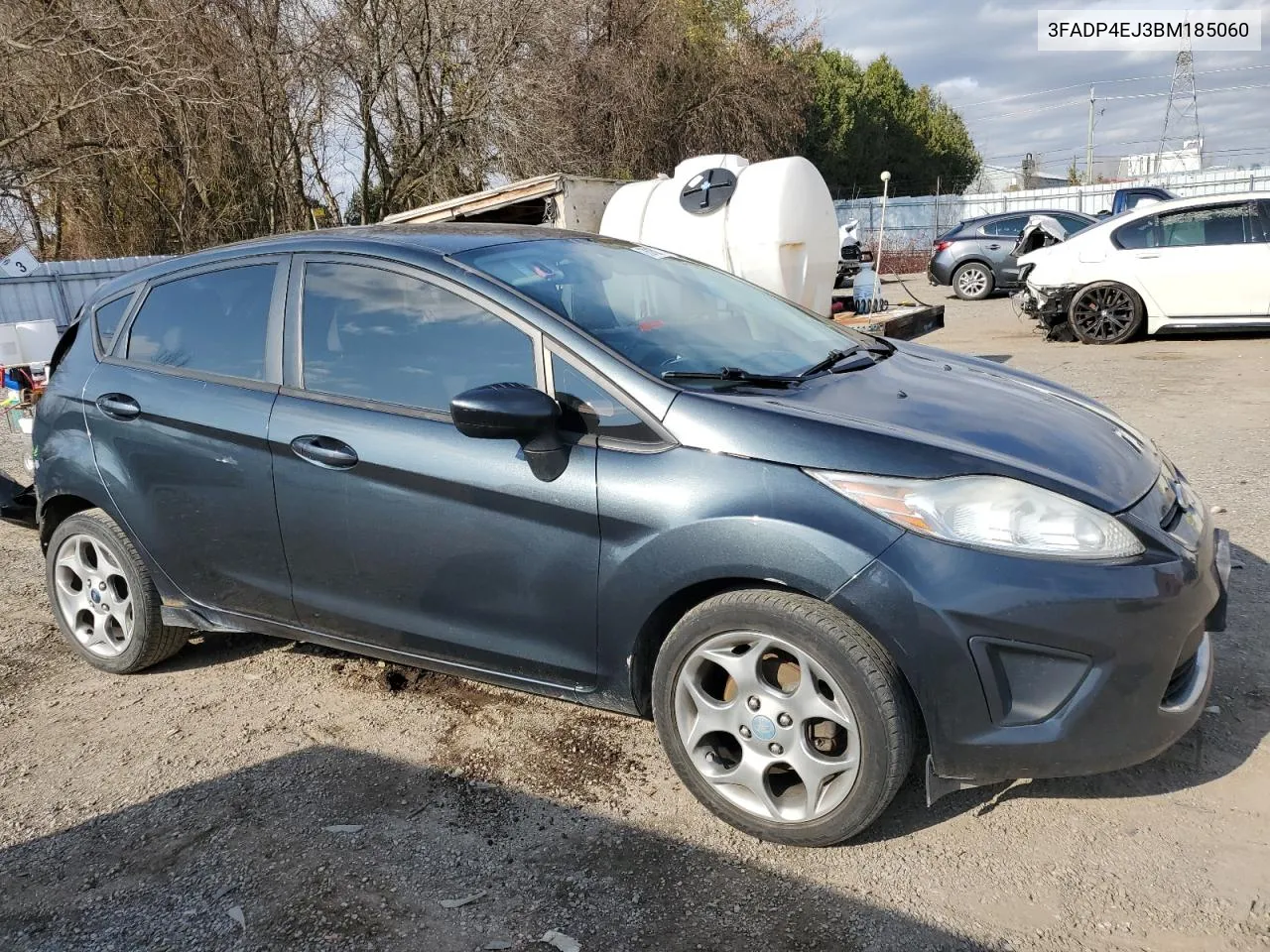 2011 Ford Fiesta Se VIN: 3FADP4EJ3BM185060 Lot: 78168694