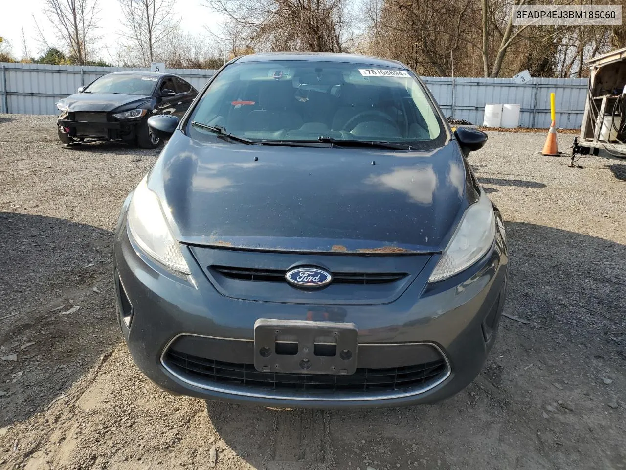 2011 Ford Fiesta Se VIN: 3FADP4EJ3BM185060 Lot: 78168694